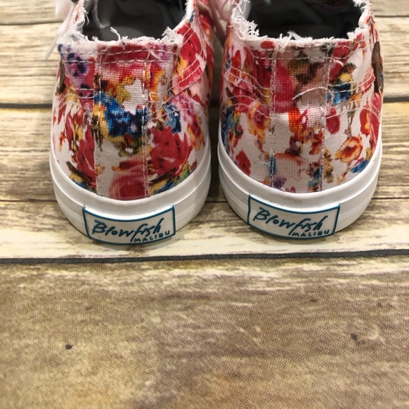 Blowfish Shoes | Blowfish Malibu Floral Print Maggie Sneakers | Poshmark